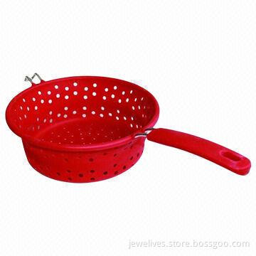 New Arrival Collapsible Silicone Filter Spoon, FDA/LFGB Mark, OEM and ODM Orders Welcomed